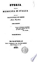 Storia della medicina in Italia pel cav. Salvatore De Renzi, medico napolitano