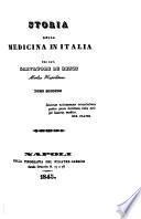 Storia della medicina italiana