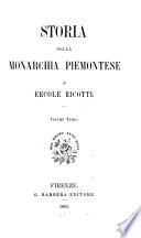 Storia della monarchia piemontese
