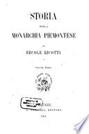 Storia della monarchia Piemontese