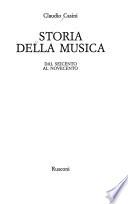 Storia della music