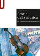 Storia della musica. Dal Settecento all'età contemporanea