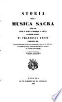 Storia della musica sacra