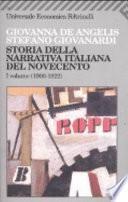 Storia della narrativa italiana del Novecento: 1900-1922
