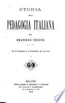 Storia della pedagogia italiana