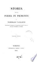 Storia della poesia in Piemonte