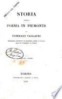 Storia della poesia in Piemonte