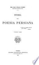 Storia della poesia persiana