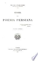 Storia della poesia persiana ...