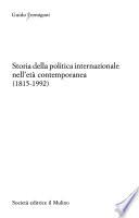 Storia della politica internazionale nell'età contemporanea (1815-1992)