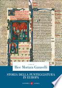 Storia della punteggiatura in Europa