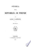 Storia della repubblica di Firenze