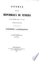 Storia della Repubblica di Venezia dal suo principio sino al suo fine, etc