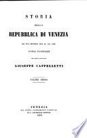 Storia della Repubblica di Venezia dal suo principio sino al suo fine, etc