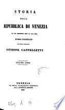 Storia della repubblica di Venezia dal suo principio sino al suo fine