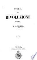 Storia della rivoluzione francese di A. Thiers