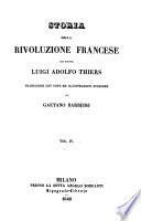 Storia della rivoluzione Francese; traduzione con note ed illustrazioni storiche di Gaetano Barbieri