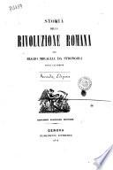 Storia della rivoluzione romana per Biagio Miraglia da Strongoli, esule calabrese