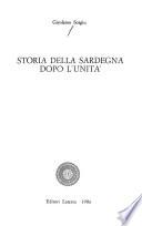 Storia della Sardegna dopo l'Unità