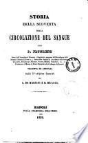 Storia della scoverta della circolazione del sangue per P. Flourens