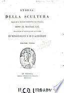 Storia della scultura dal suo risorgimento in Italia