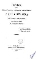 Storia della sollevazione, guerra e rivoluzione della Spagna