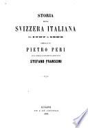 Storia della Svizzera italiana dal 1797 al 1802