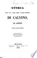 Storia della vita, delle opere e delle dottrine di Calvino