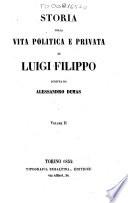 Storia della vita politica e privata di Luigi Filippo
