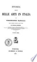 Storia delle belle arti in Italia di Ferdinando Ranalli