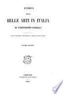 Storia delle belle arti in Italia di Ferdinando Ranalli