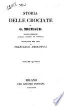 Storia delle crociate di G. Michaud