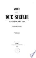 Storia delle Due Sicilie dall'antichita piu remota al 1789 di Nicola Corcia