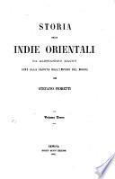 Storia delle Indie orientali