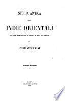 Storia delle Indie orientali