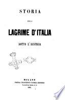 Storia delle lagrime d'Italia sotto l'Austria