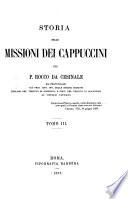 Storia delle missioni dei cappuccini