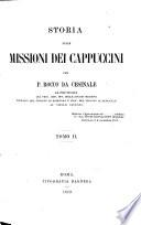 Storia delle missioni dei Cappuccini
