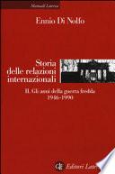 Storia delle relazioni internazionali