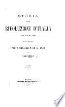 Storia delle Rivoluzioni d'Italia dal 1846 al 1866
