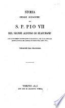 Storia delle sciagure del S. P. Pio VII