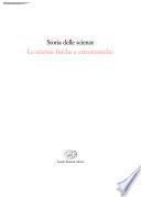 Storia delle scienze: Le scienze fisiche e astronomiche