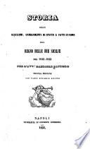 Storia delle sedizione cangiamenti di stato e fatti d'arme del Regno delle Due Sicilie nel 1848-1849