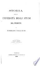 Storia delle universita degli studi del Piemonte