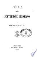 Storia dello scetticismo moderno