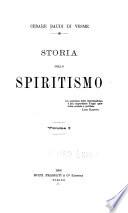 Storia dello spiritismo ...