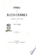 Storia di Alessandria dall'origine ai nostri giorni di Carlo A. Valle