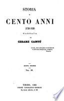 Storia di cento anni 1750-1850