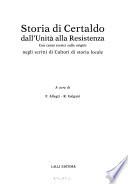 Storia di Certaldo dall'unità alla Resistenza