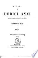 Storia di dodici anni narrata al popolo italiano da G. Lombroso e D. Besana